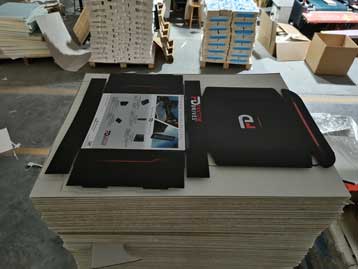 Scatola postale e manuale per disco rigido
