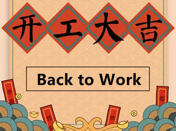 Ritorno al lavoro dopo le vacanze del capodanno cinese